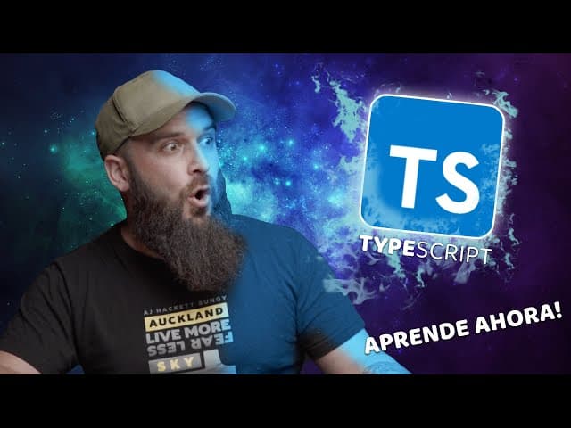 ¡Aprende TypeScript ahora! Curso Intensivo, Creado por Nicolás Schürmann, Duración: 1h 11min, Idioma: Español.