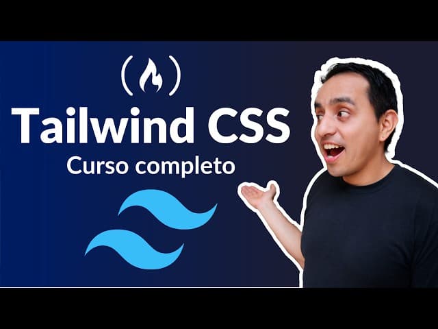 ¡Aprende Tailwind CSS! Curso Completo, Creado por David Ruiz, Duración: 11h 46min, Idioma: Español.