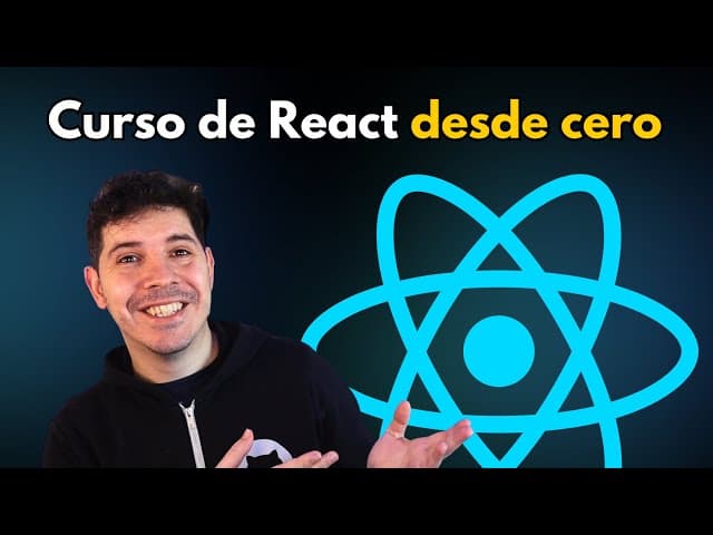 Curso de React: Aprende desde Cero, Creado por Miguel Ángel Durán, Duración: 2h 24min, Idioma: Español.