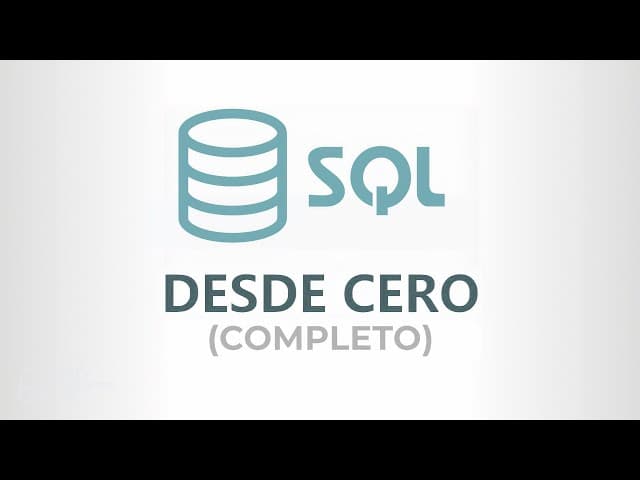 Curso Completo de SQL desde Cero, Creado por Lucas Dalto, Duración: 7h 21min, Idioma: Español.