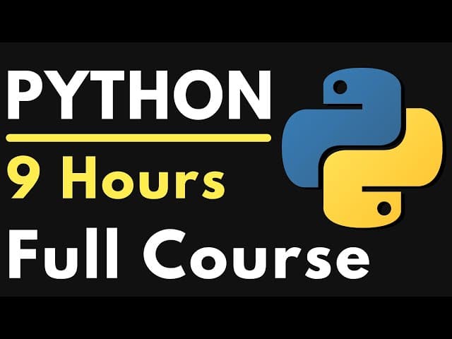 Curso completo de Python para principiantes, Creado por Dave Gray, Duración: 8h 38min, Idioma: Inglés.