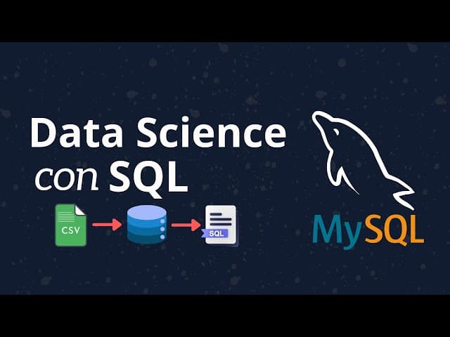 SQL para Análisis de Datos desde Cero, Creado por Frank Andrade, Duración: 6h 11min, Idioma: Español.