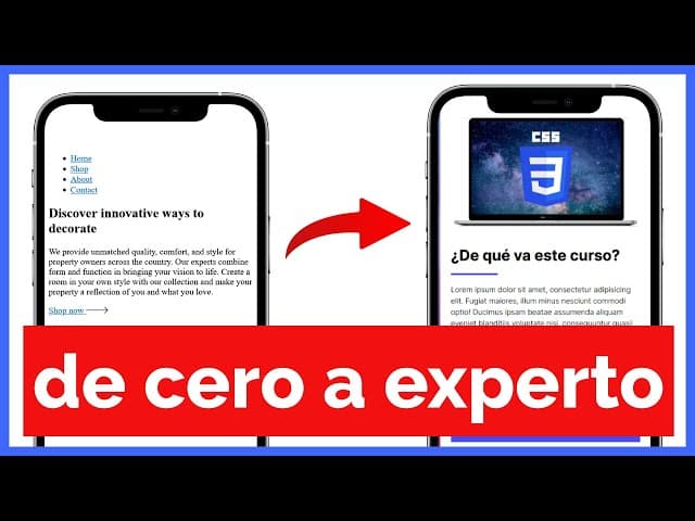 Curso Completo de CSS desde Cero, Creado por Jordan Alexander, Duración: 9h 47min, Idioma: Español.