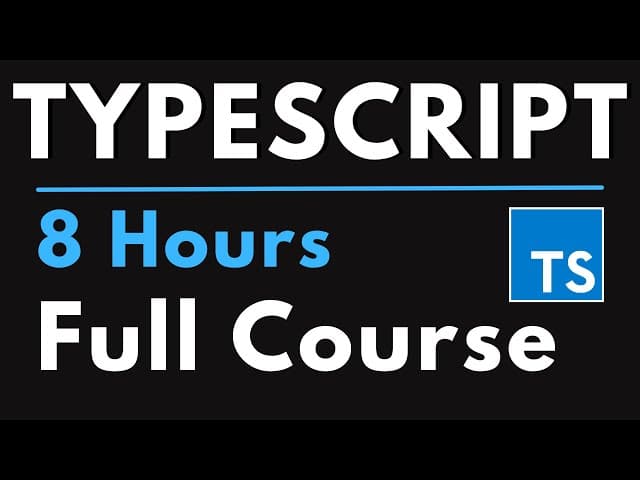 Curso Completo de TypeScript para principiantes, Creado por Dave Gray, Duración: 8h 21min, Idioma: Inglés.