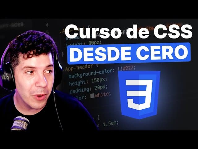 ¡Aprende CSS! Curso desde Cero para Principiantes, Creado por Miguel Ángel Durán, Duración: 1h 43min, Idioma: Español.