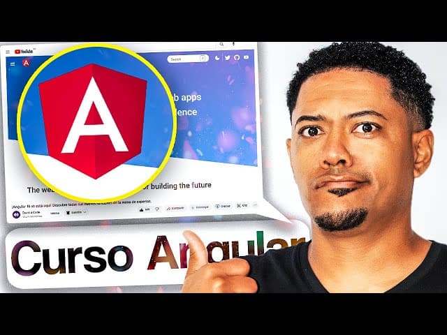 Curso de Angular 12 desde Cero, Creado por Dominie Code, Duración: 4h 37min, Idioma: Español.