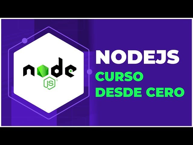 Curso Práctico de Node.js desde Cero, Creado por Fazt, Duración: 4h 42min, Idioma: Español.