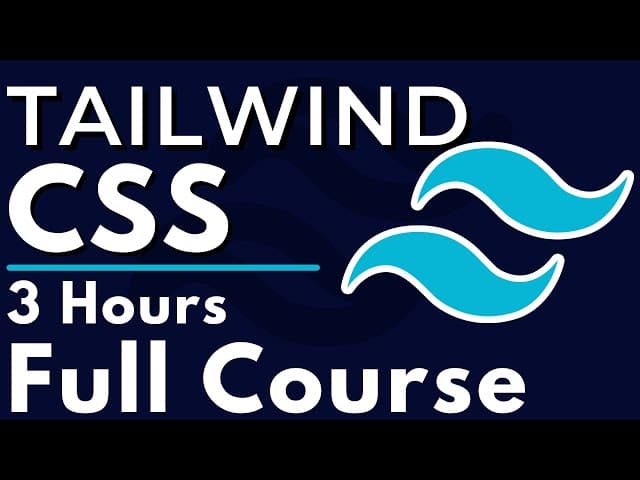 Curso Completo de Tailwind CSS para principiantes, Creado por Dave Gray, Duración: 3hrs., Idioma: Inglés.