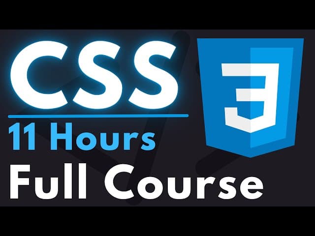 Curso Completo de CSS para Principiantes todo en uno, Creado por Dave Gray, Duración: 11h 08min, Idioma: Inglés.