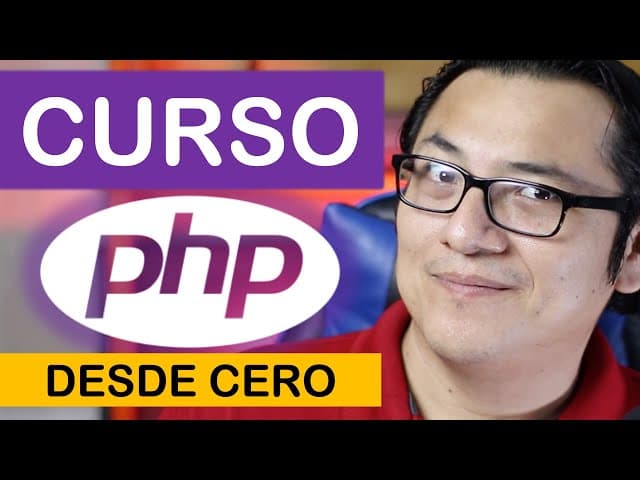 Curso de PHP desde Cero, Creado por Oscar Uh, Duración: 7h 29min, Idioma: Español.