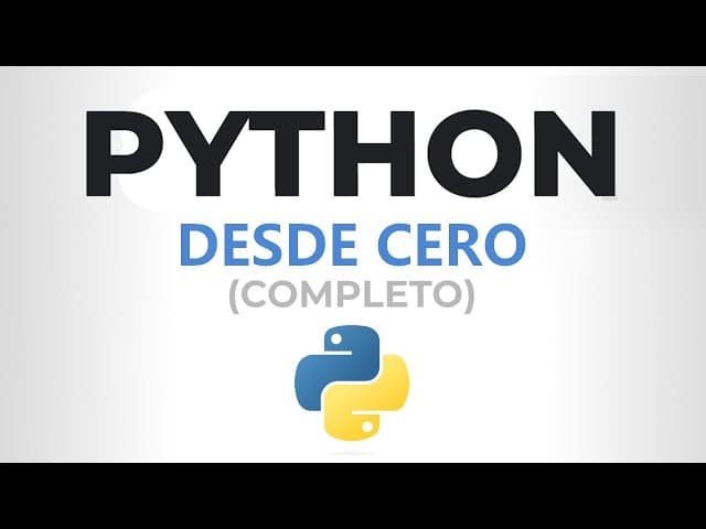 Curso Completo de Python desde Cero, Creado por Lucas Dalto, Duración: 8h 06min, Idioma: Español.