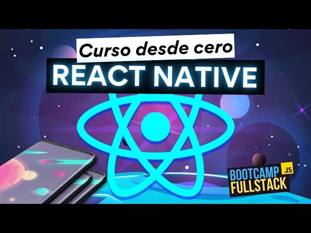 Curso de React Native desde Cero: Creamos una app paso a paso, Creado por Miguel Ángel Durán, Duración: 4h 09min, Idioma: Español.