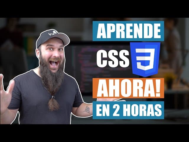 ¡Aprende CSS ahora! Curso Completo desde Cero, Creado por Nicolás Schürmann, Duración: 2h 05min, Idioma: Español.